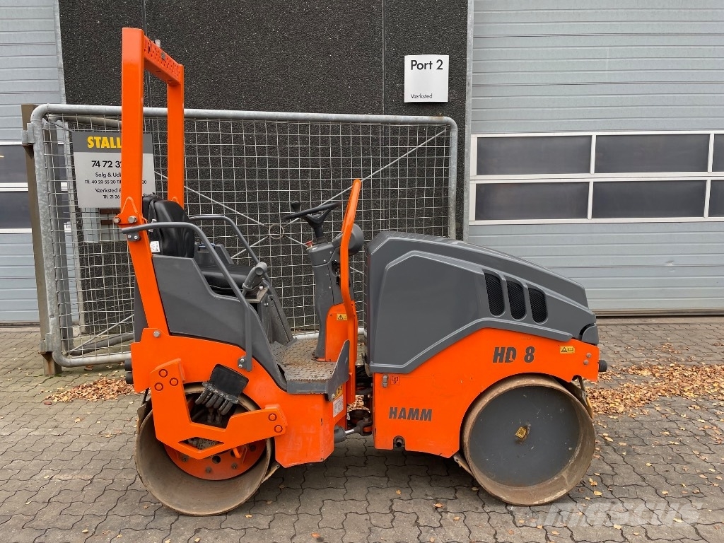 Hamm HD 8 VV Котки тротуарні