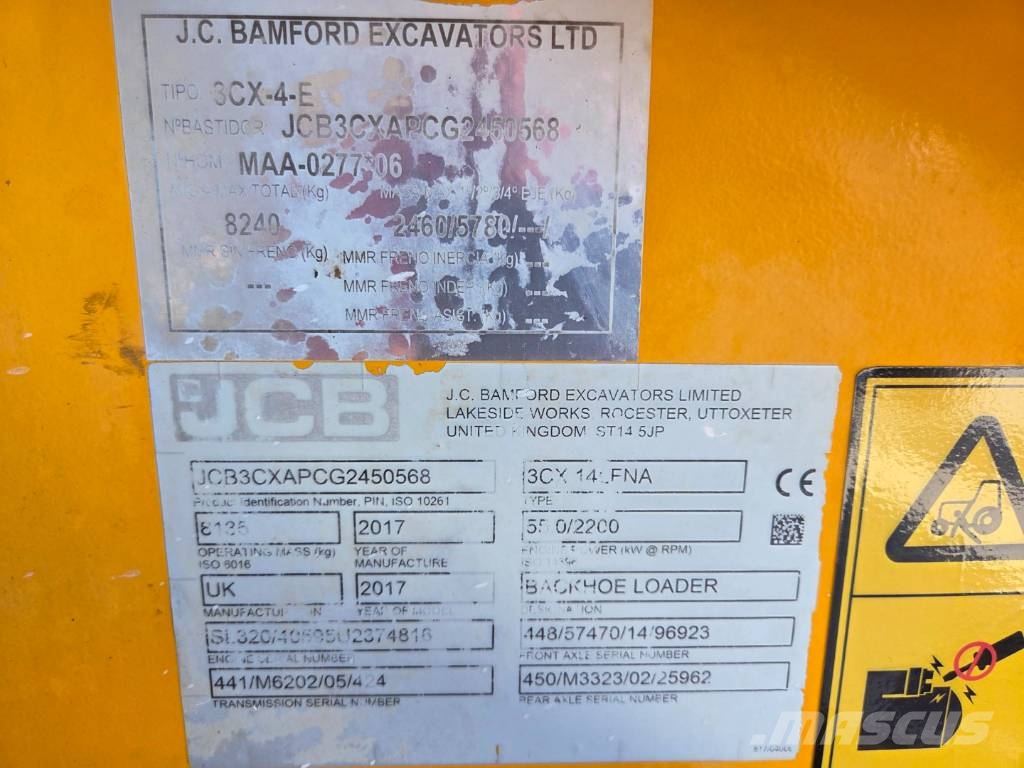 JCB 3 CX T Buldoexcavatoare