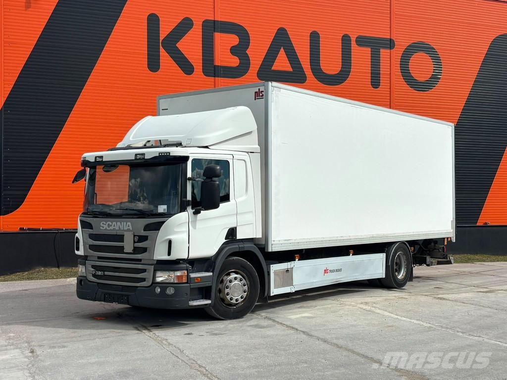 Scania P 320 4x2 BOX L=7578 mm Camiones con caja de remolque