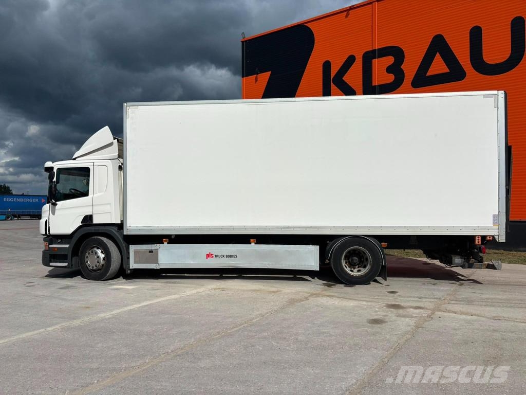 Scania P 320 4x2 BOX L=7578 mm Camiones con caja de remolque