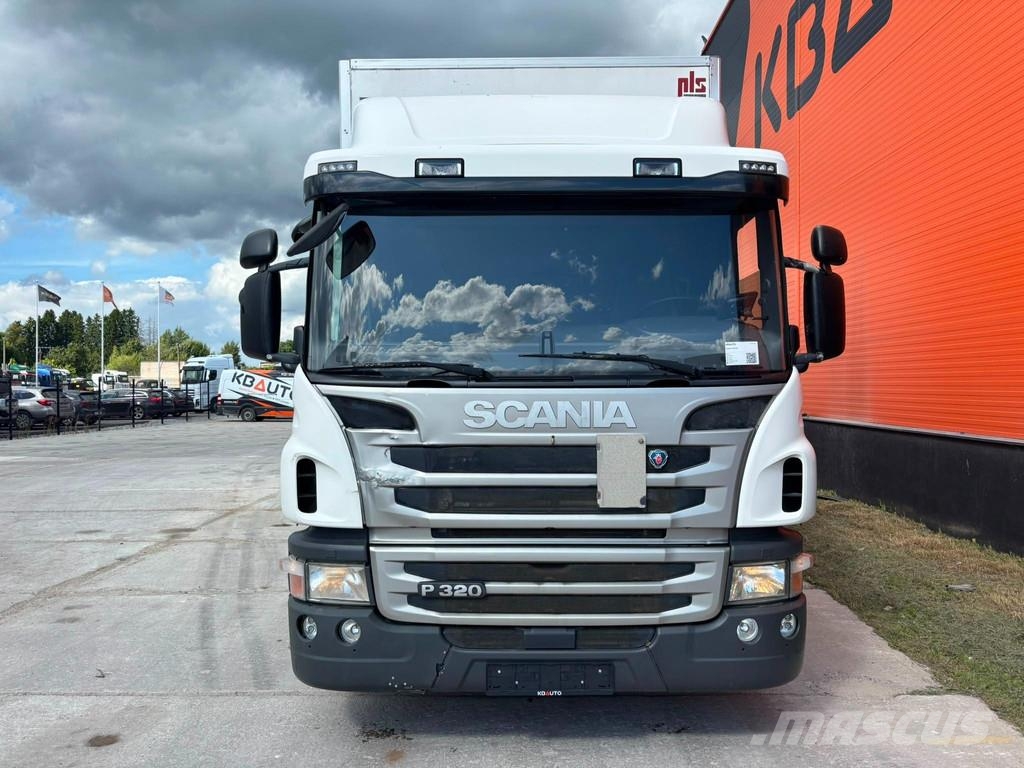 Scania P 320 4x2 BOX L=7578 mm Camiones con caja de remolque