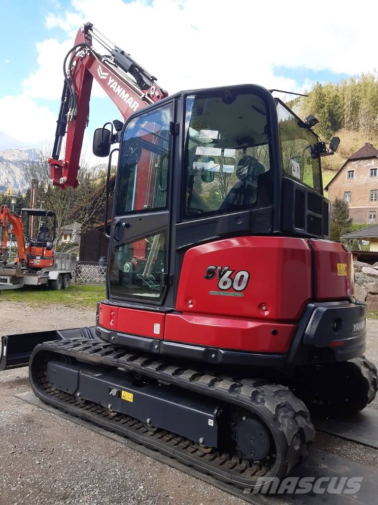 Yanmar SV60-B حفارات صغيرة أقل من 7 طن (حفارات صغيرة)