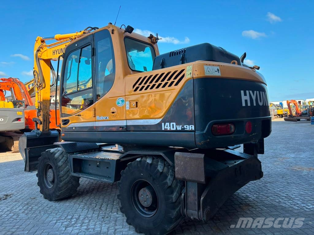 Hyundai Robex 140 W-9 A Mobilbagger