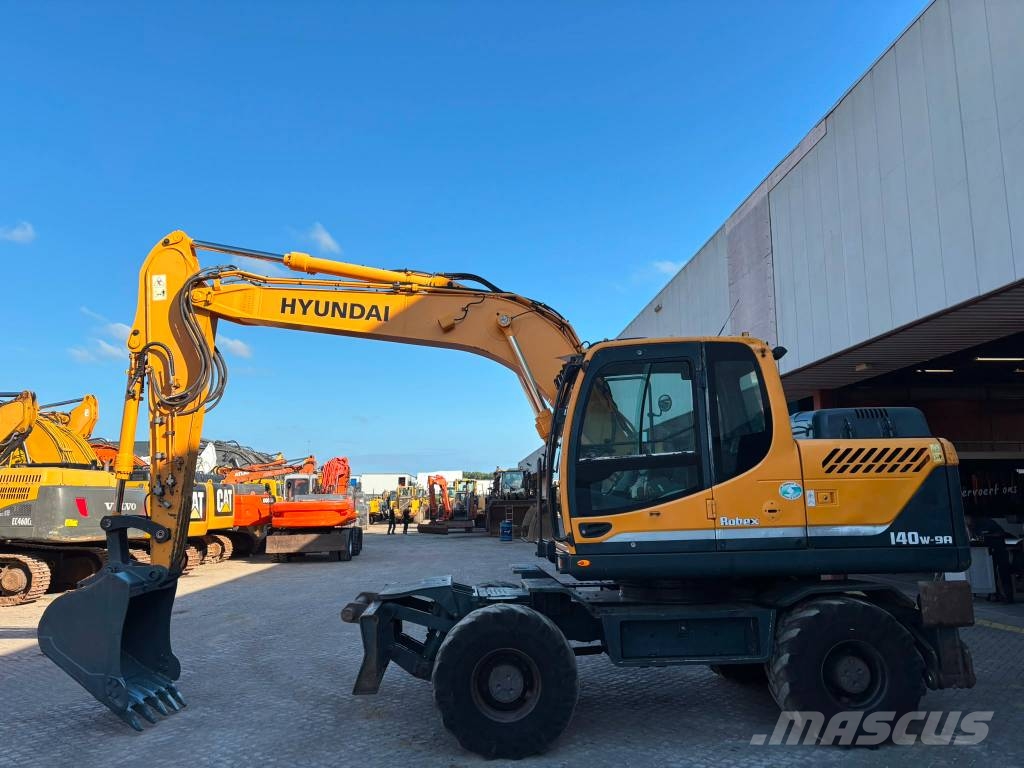 Hyundai Robex 140 W-9 A Mobilbagger