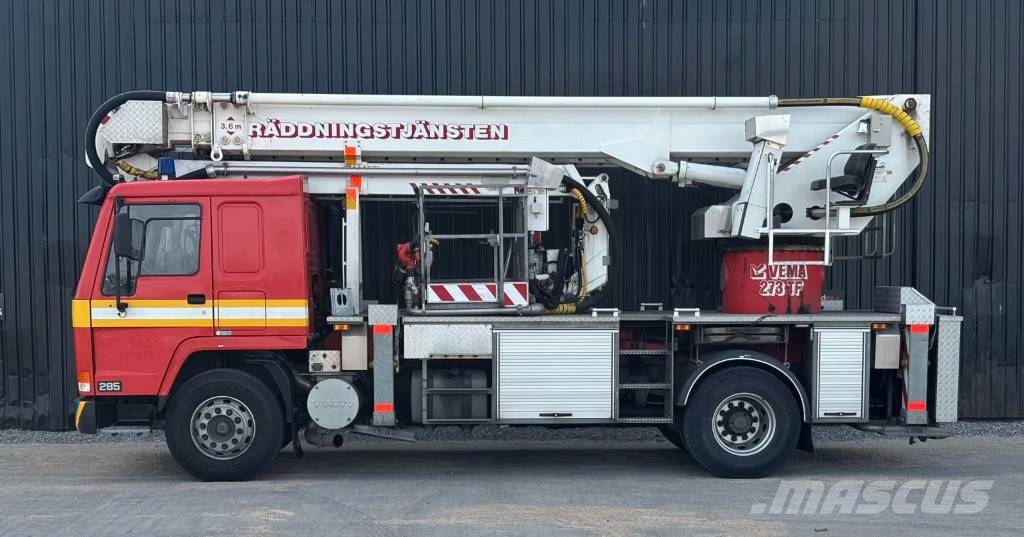 Volvo FL7 شاحنات حريق