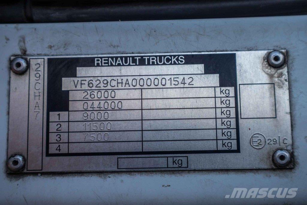 Renault PEMIUM LANDER 340 DXI-6X2 Lastbil - Gardin