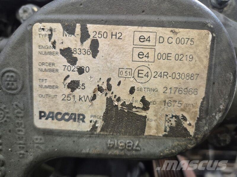 DAF MX-11 250 H2 No Engine Brake Motoare
