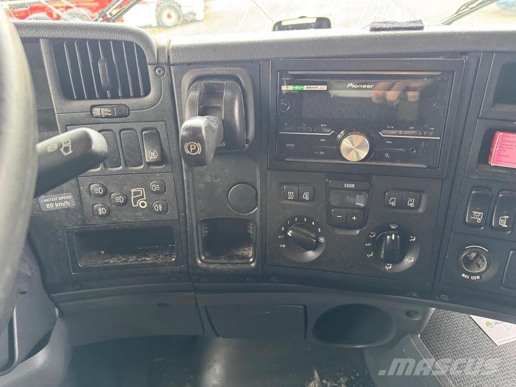 Scania R 380 6X2 *DAMAGED* + DHOLLANDIA 2000 KG LIFT Lastbil - Gardin