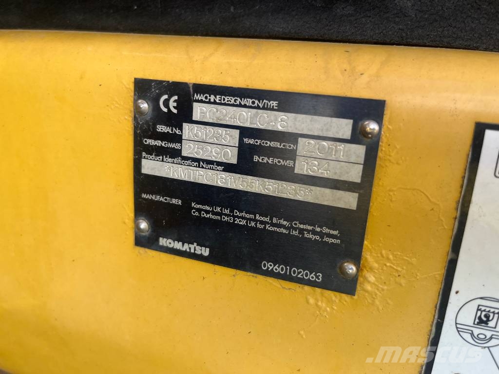 Komatsu PC 240 LC-8 Pelle sur chenilles