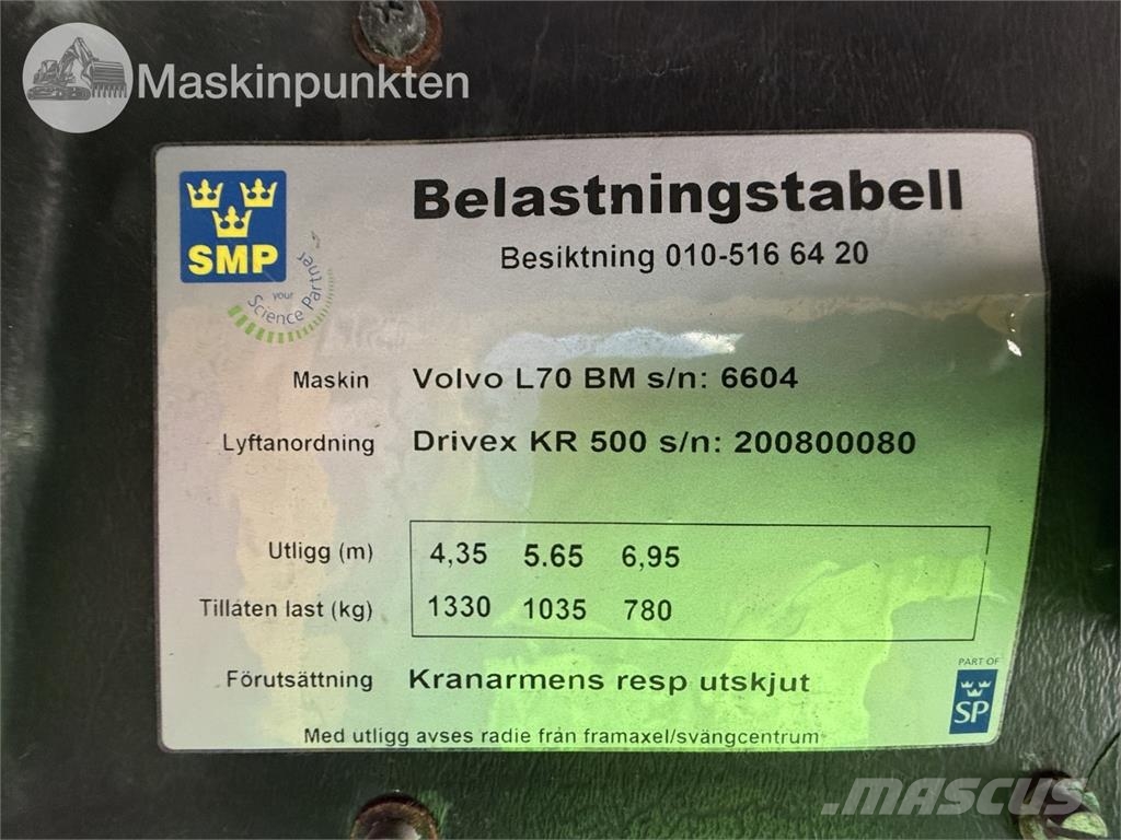 Volvo BM L70 Iekrāvēji uz riteņiem