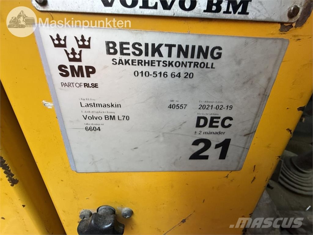 Volvo BM L70 Iekrāvēji uz riteņiem
