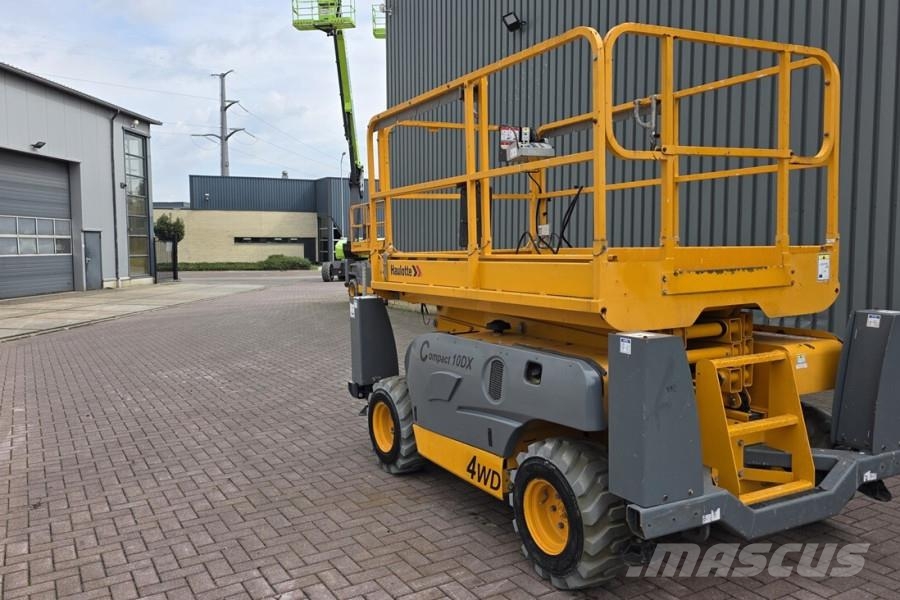 Haulotte COMPACT 10DX Diesel, 4x4 Drive, 10.2m Working Heig Scissor lifts