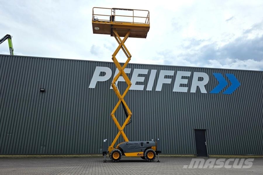 Haulotte COMPACT 10DX Diesel, 4x4 Drive, 10.2m Working Heig Scissor lifts