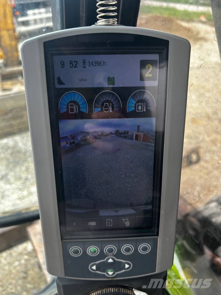 CAT 313 D Ekskavatori uz riteņiem