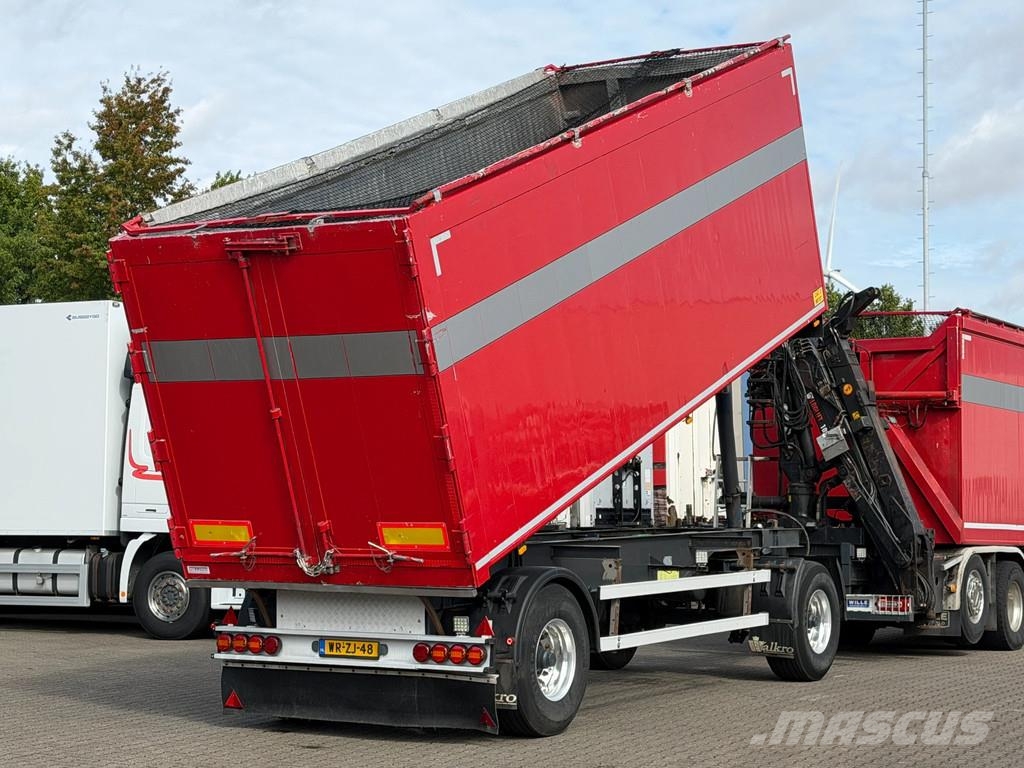 Jumbo MV 200 KE 38m3 Kipper Schamel Aanhangwagen Reboques basculantes