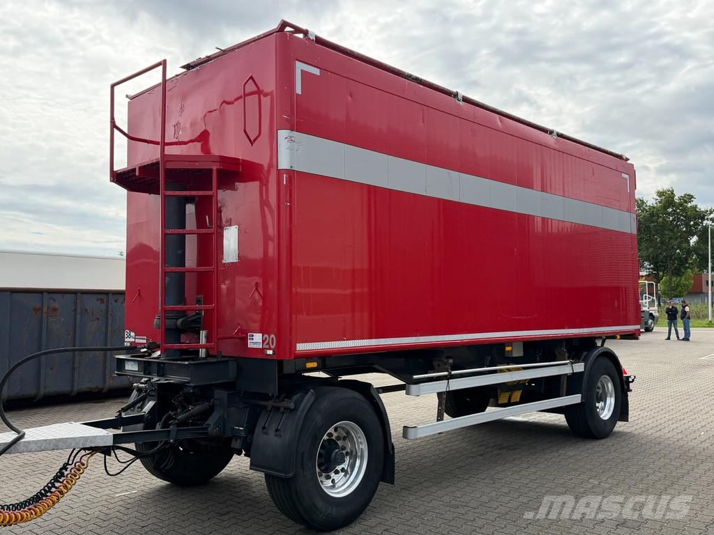 Jumbo MV 200 KE 38m3 Kipper Schamel Aanhangwagen Reboques basculantes