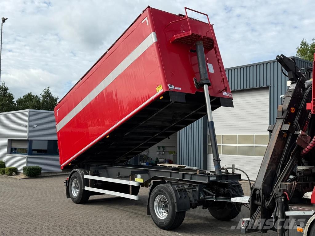 Jumbo MV 200 KE 38m3 Kipper Schamel Aanhangwagen Reboques basculantes
