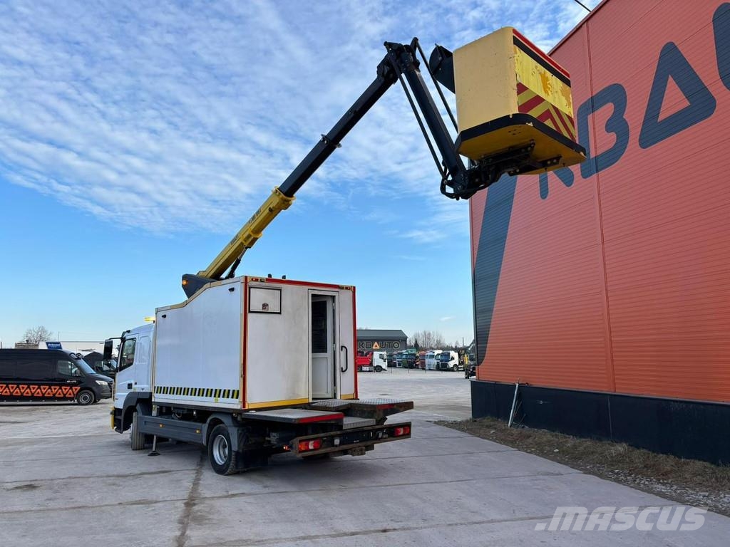 Mercedes-Benz Atego 1024 4x2 Versalift VDT-170-F / 2029 hours / Camiones grúa
