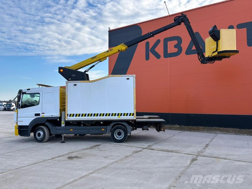 Mercedes-Benz Atego 1024 4x2 Versalift VDT-170-F / 2029 hours / Camiones grúa