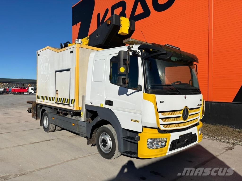 Mercedes-Benz Atego 1024 4x2 Versalift VDT-170-F / 2029 hours / Camiones grúa