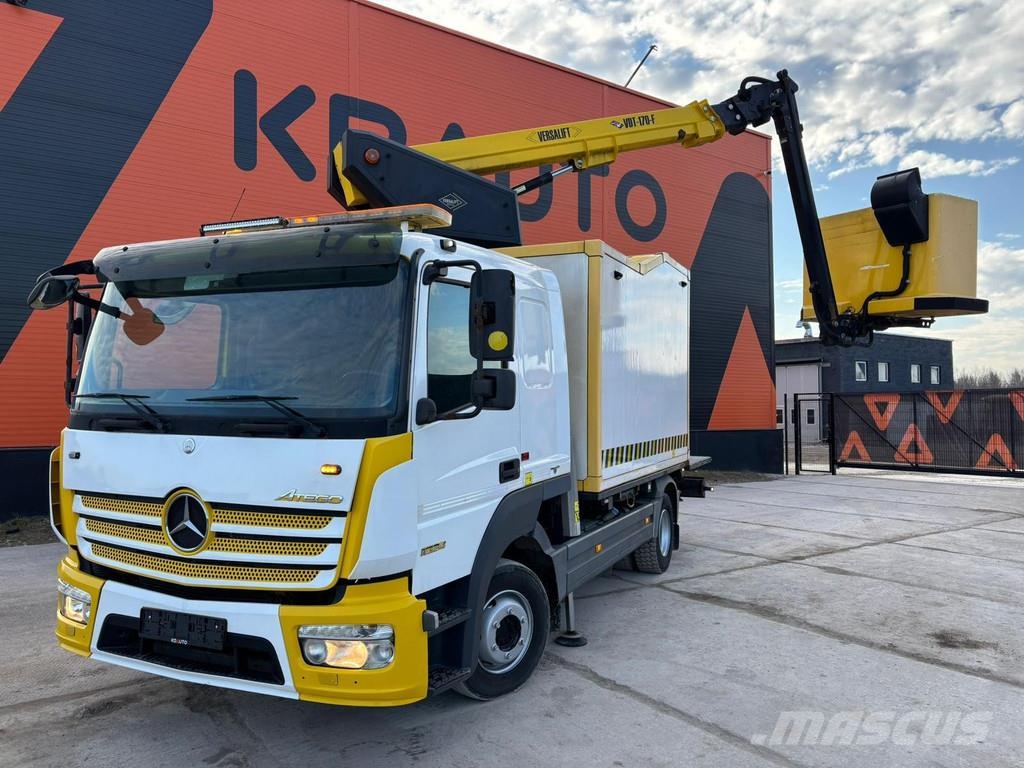 Mercedes-Benz Atego 1024 4x2 Versalift VDT-170-F / 2029 hours / Camiones grúa
