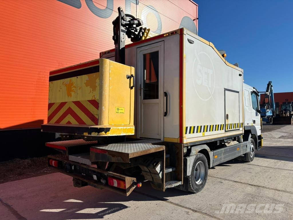 Mercedes-Benz Atego 1024 4x2 Versalift VDT-170-F / 2029 hours / Camiones grúa