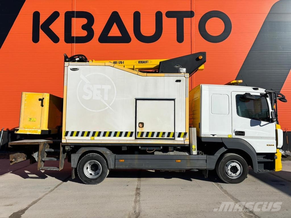 Mercedes-Benz Atego 1024 4x2 Versalift VDT-170-F / 2029 hours / Camiones grúa