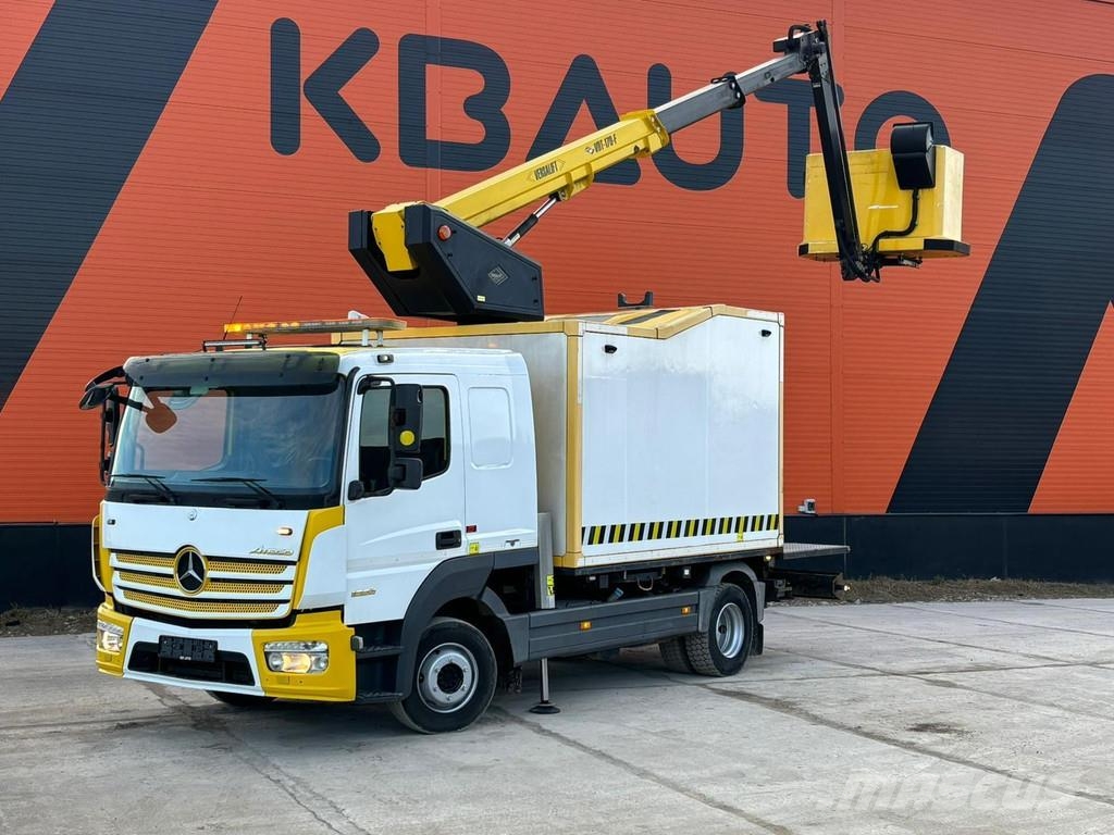 Mercedes-Benz Atego 1024 4x2 Versalift VDT-170-F / 2029 hours / Camiones grúa