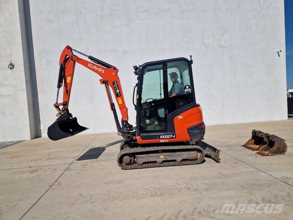 Kubota KX 027-4  jak JCB CAT WACKER R405 Εκσκαφάκι (διαβολάκι) < 7t
