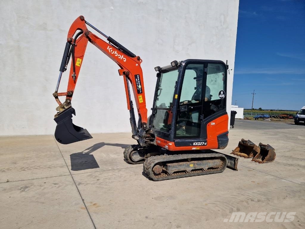 Kubota KX 027-4  jak JCB CAT WACKER R405 Εκσκαφάκι (διαβολάκι) < 7t
