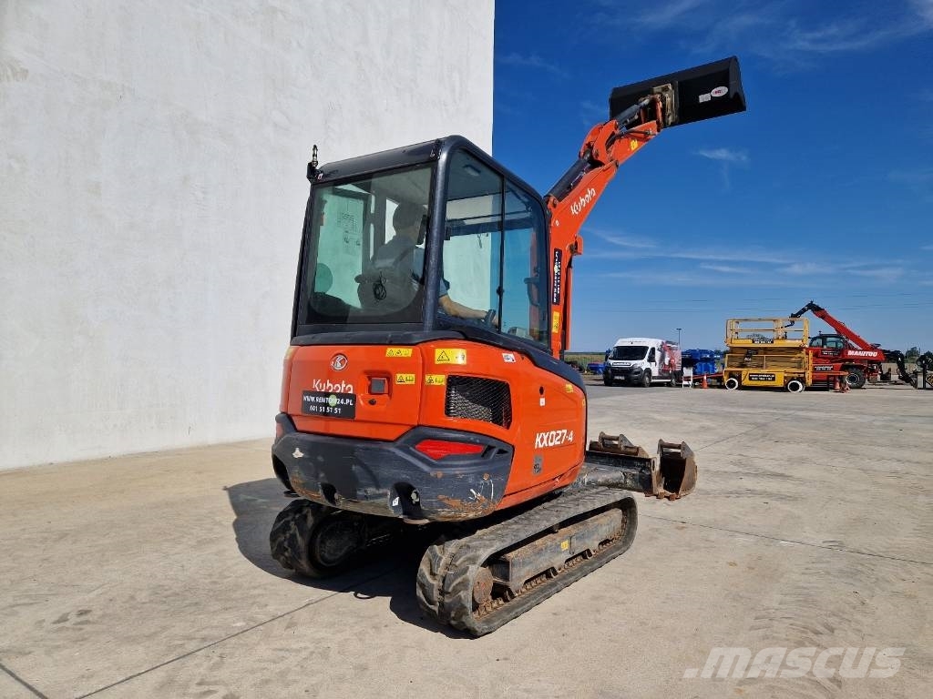 Kubota KX 027-4  jak JCB CAT WACKER R405 Εκσκαφάκι (διαβολάκι) < 7t