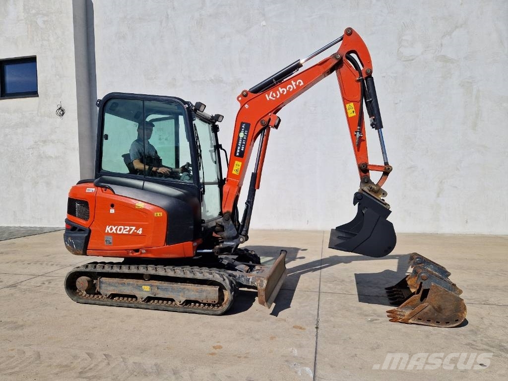 Kubota KX 027-4  jak JCB CAT WACKER R405 Εκσκαφάκι (διαβολάκι) < 7t
