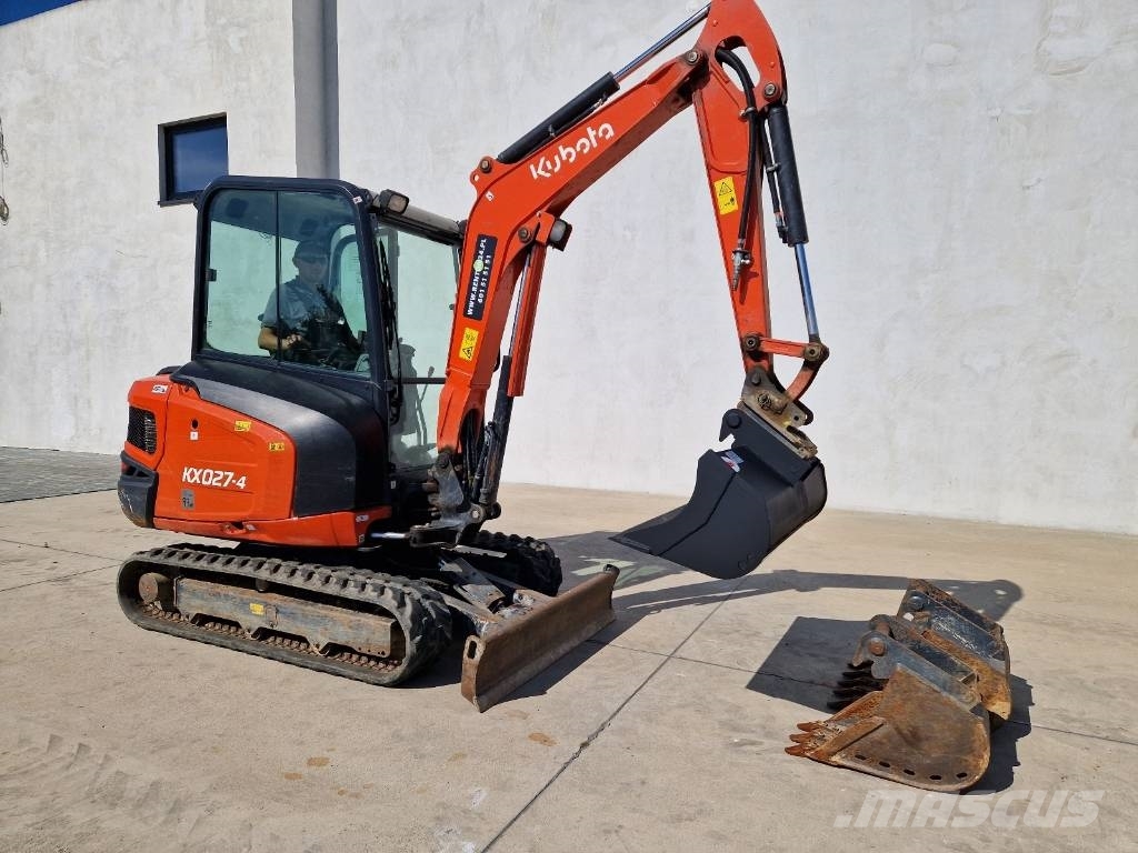 Kubota KX 027-4  jak JCB CAT WACKER R405 Εκσκαφάκι (διαβολάκι) < 7t