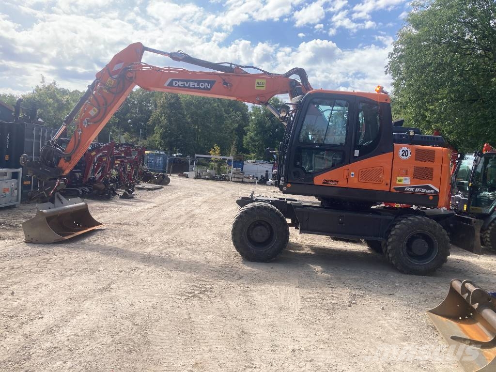 Doosan Mobilbagger DX 165 WR-7 Ekskavatori uz riteņiem