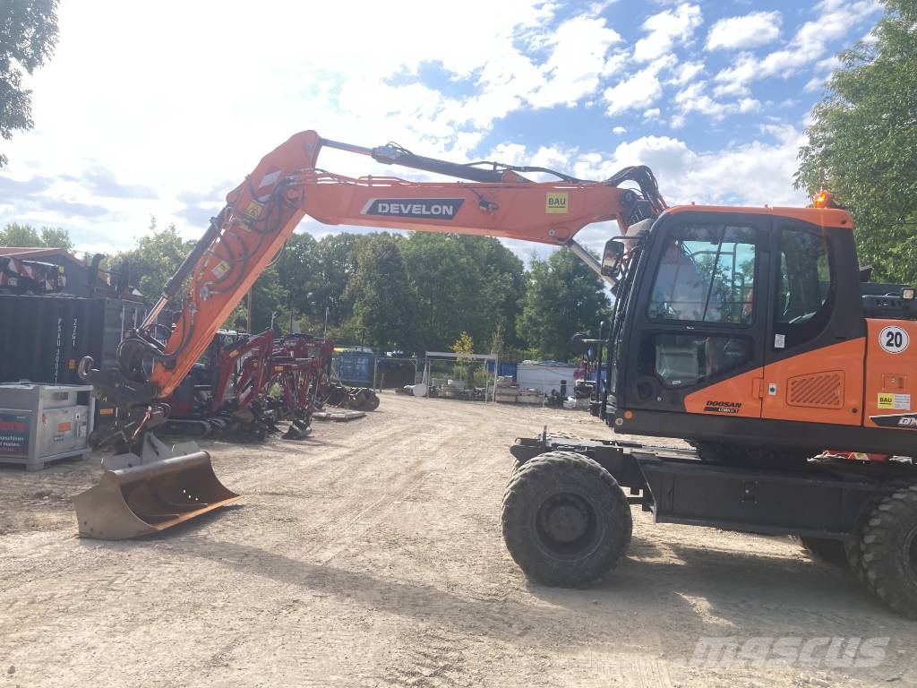 Doosan Mobilbagger DX 165 WR-7 Ekskavatori uz riteņiem