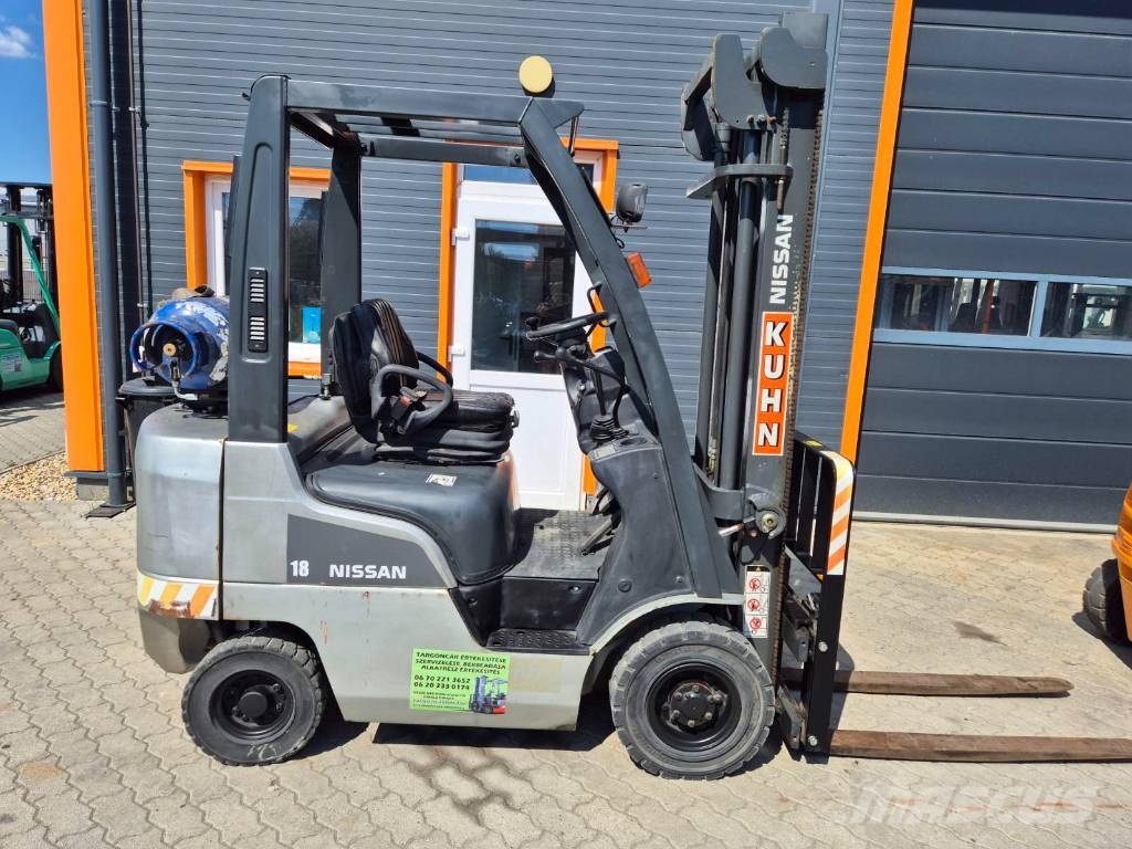 Nissan EBTP1 F1 LPG'li forkliftler