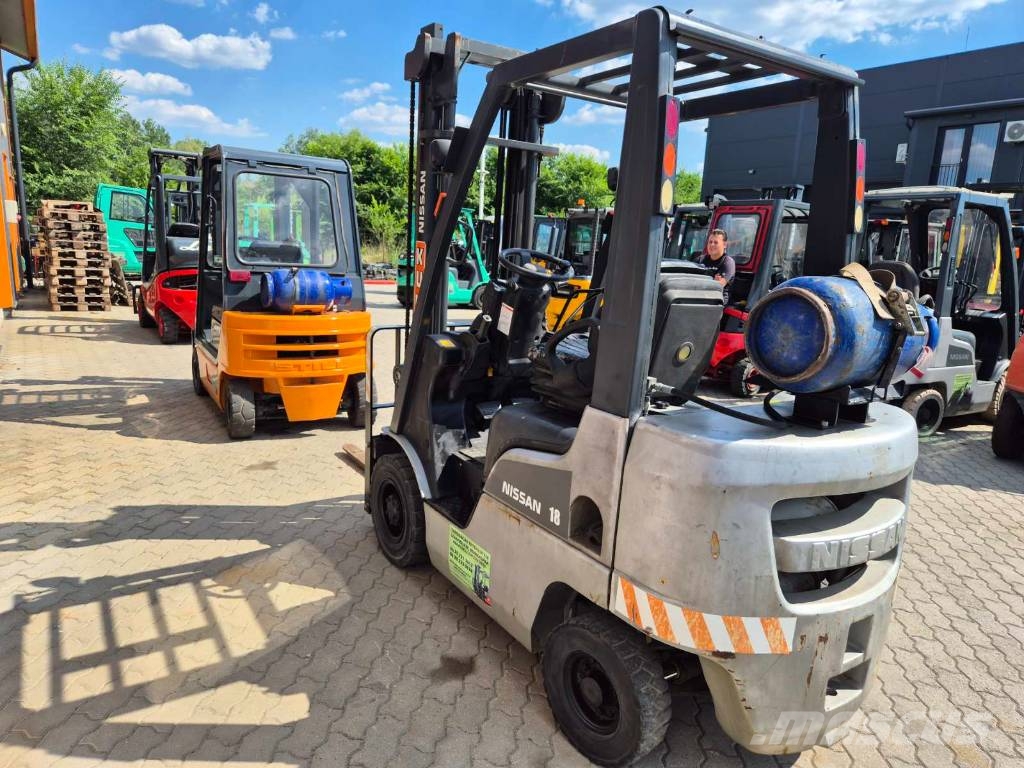 Nissan EBTP1 F1 LPG'li forkliftler