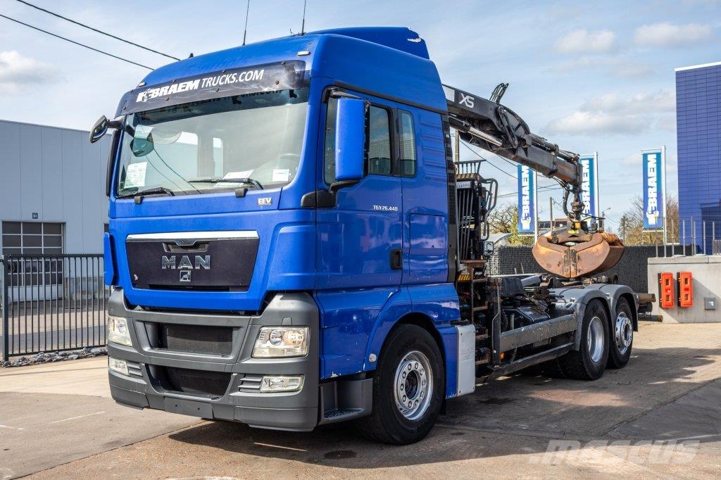MAN TGX 25.440 LL - HIAB 122 PRO Camiones polibrazo