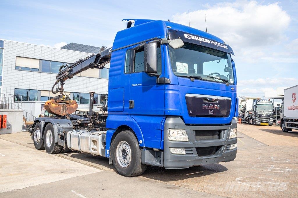 MAN TGX 25.440 LL - HIAB 122 PRO Camiones polibrazo