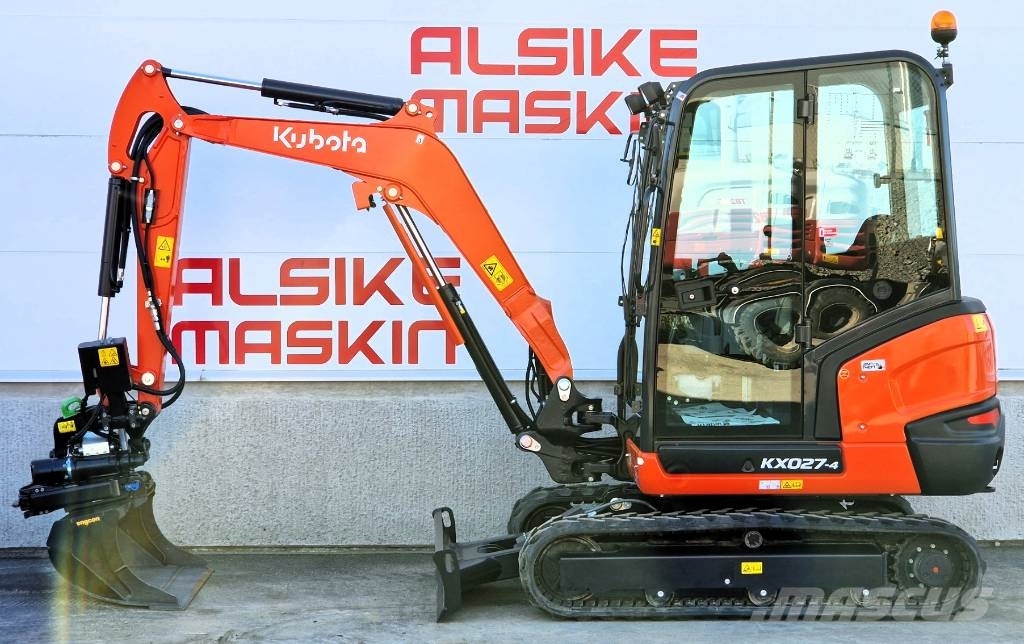 Kubota KX 027-4 Мини-экскаваторы