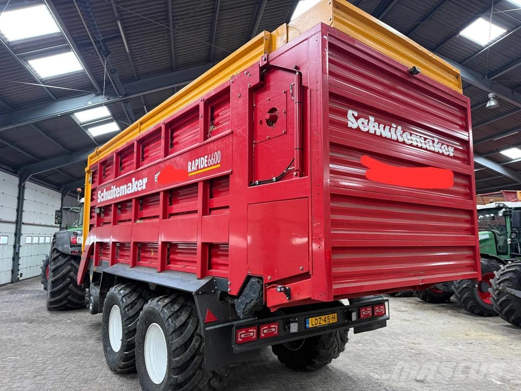 Schuitemaker RAPIDE 6600 2x!! Rapide 6600 W opraapwagen rotor i Samojízdné sekačky