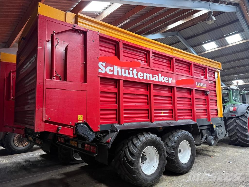 Schuitemaker RAPIDE 6600 2x!! Rapide 6600 W opraapwagen rotor i Samojízdné sekačky