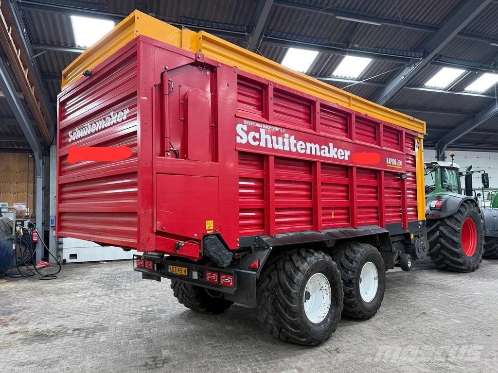 Schuitemaker RAPIDE 6600 2x!! Rapide 6600 W opraapwagen rotor i Samojízdné sekačky