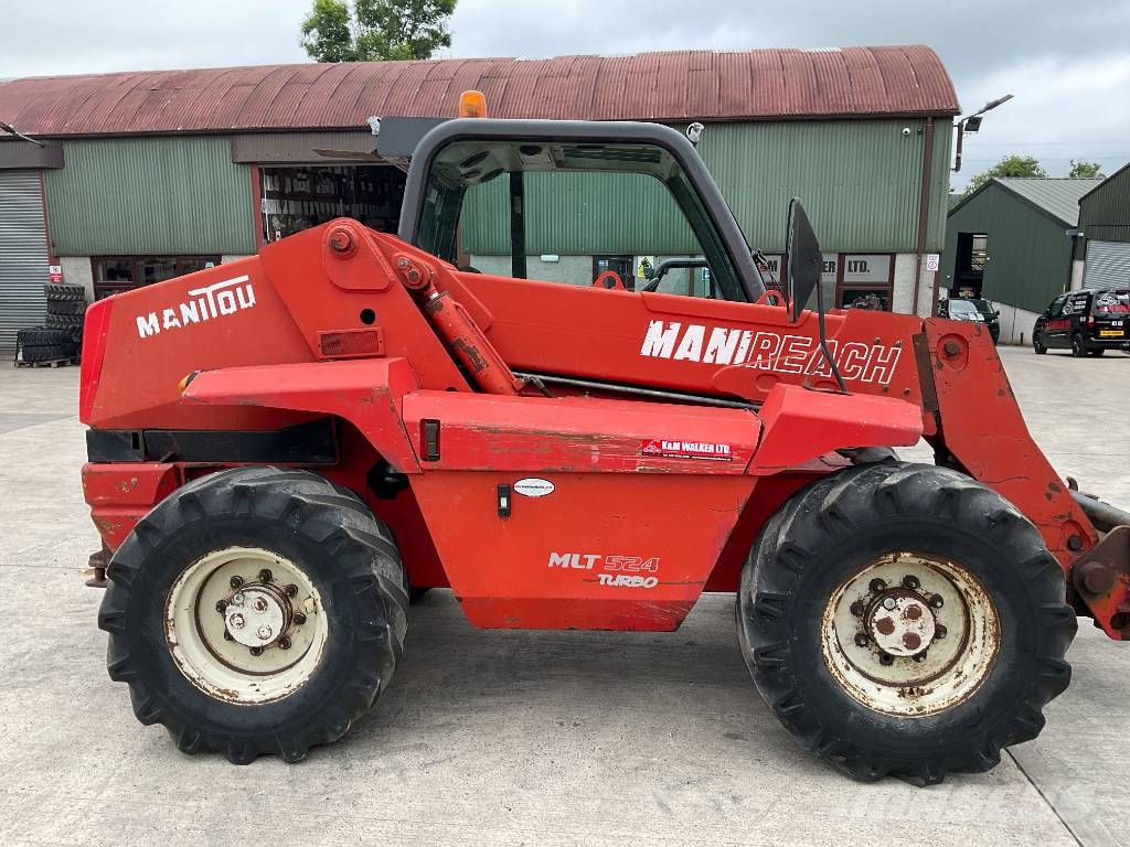 Manitou MLT 524 Turbo 伸缩臂叉装车|叉装车