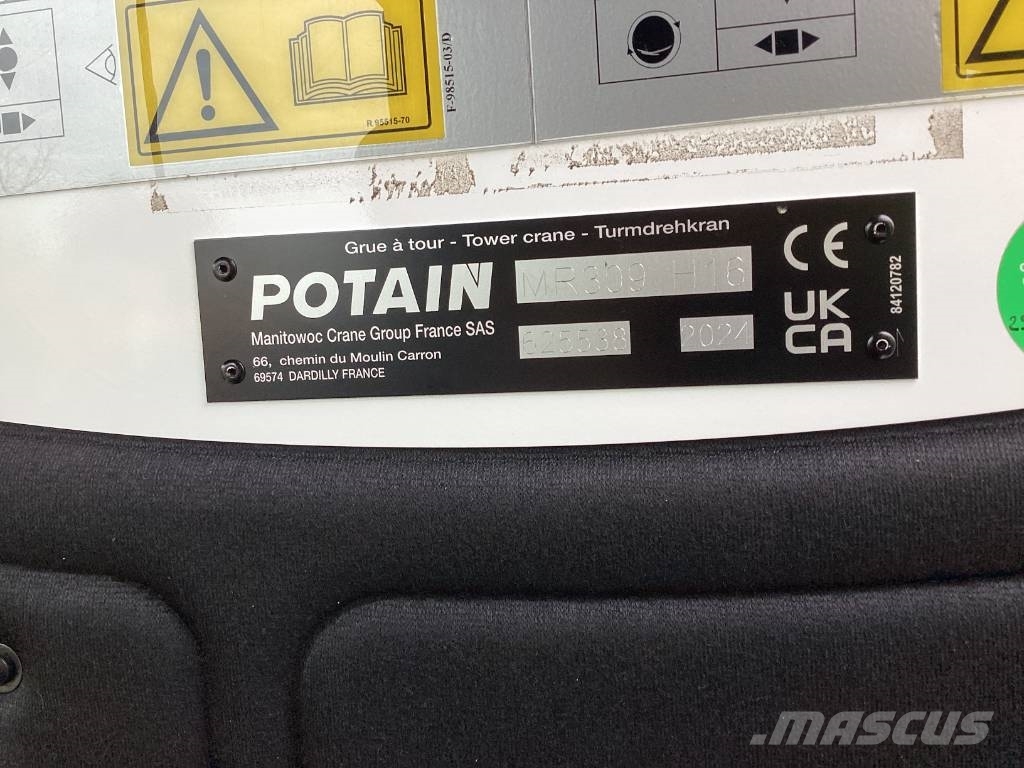 Potain MR309 H16 塔式起重機