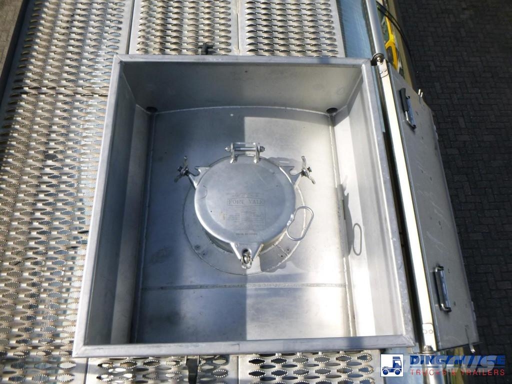 Fluid Chemical tank inox 37.5 m3 / 1 comp ( AdBlue Ημιρυμούλκες βυτίων