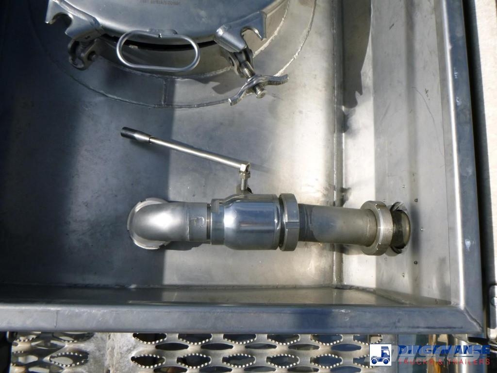 Fluid Chemical tank inox 37.5 m3 / 1 comp ( AdBlue Ημιρυμούλκες βυτίων