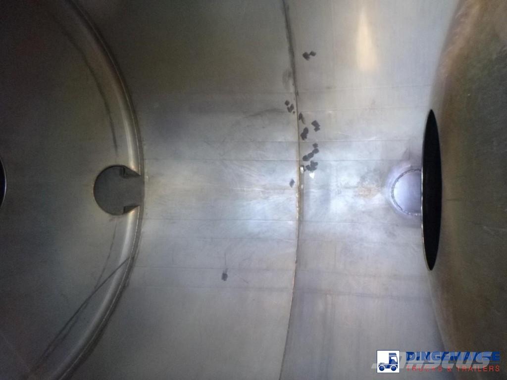 Fluid Chemical tank inox 37.5 m3 / 1 comp ( AdBlue Ημιρυμούλκες βυτίων