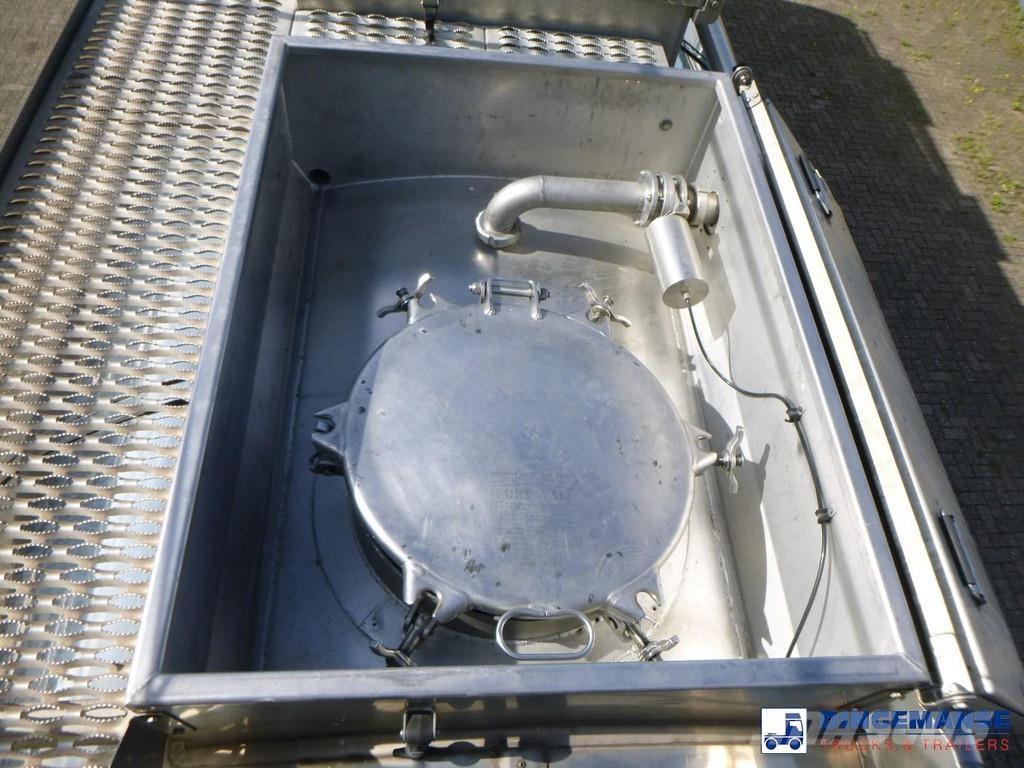 Fluid Chemical tank inox 37.5 m3 / 1 comp ( AdBlue Ημιρυμούλκες βυτίων