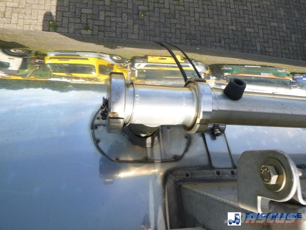 Fluid Chemical tank inox 37.5 m3 / 1 comp ( AdBlue Ημιρυμούλκες βυτίων